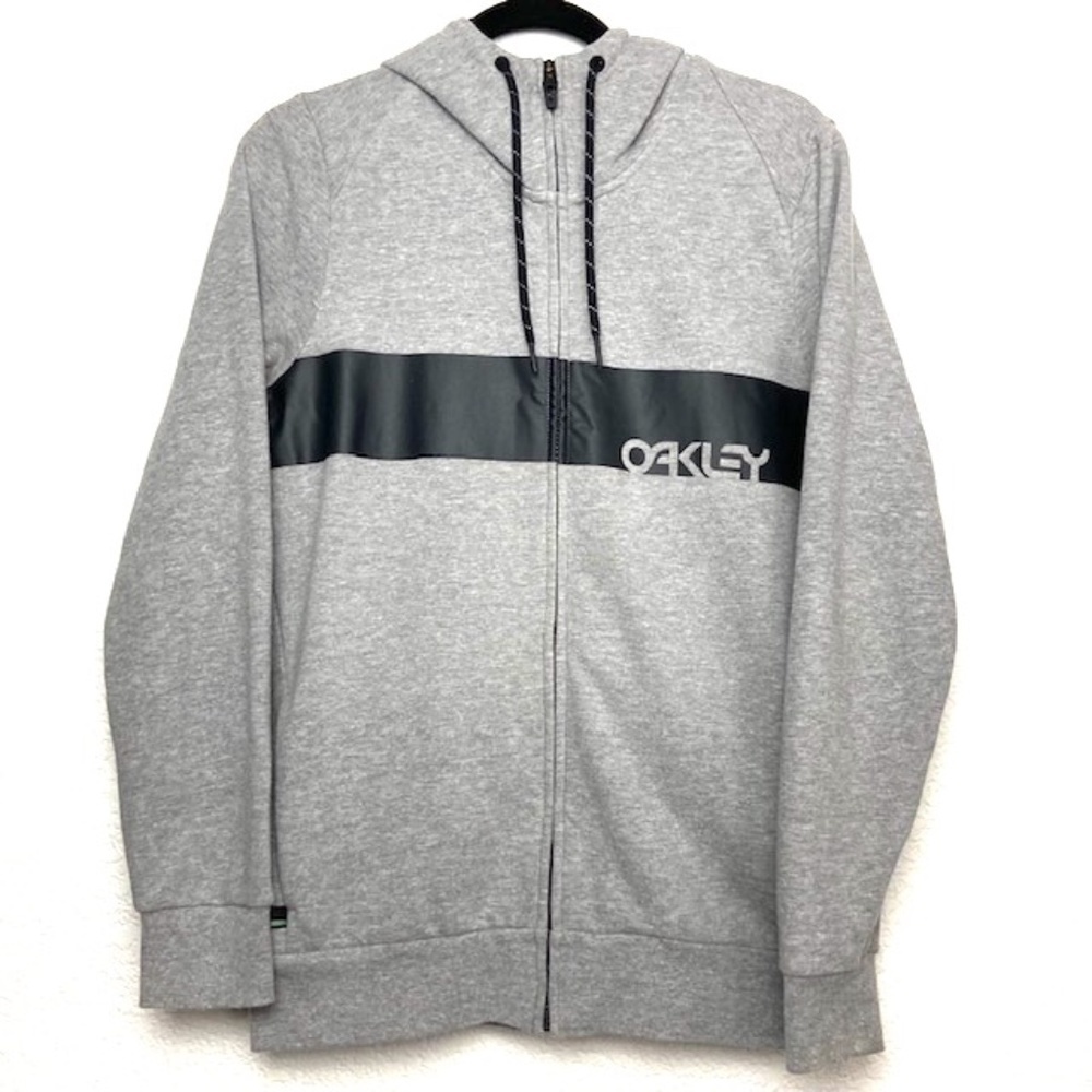 Oakley Gray and Black Performance Jacket
